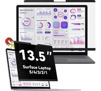 Protescreen Magnetic Privacy Screen for 13.5 Inch Surface Laptop 5/4/3/2/1 | Removable Anti Peeping Anti Blue Light Anti Glare Laptop Privacy Shield Filter, Black Private Security Protector Film