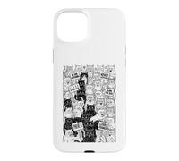 Protest Cats Funny Cat Lover Mostly Innocent Feline March Case for iPhone 15 Plus