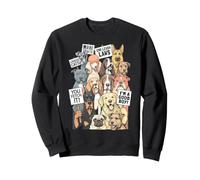 Protest Dogs Funny Dog Lover Canine Breeds Veterinarian Sweatshirt
