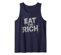 Protest EAT The Rich Socialist Anti Capitalist Protest Tank Top