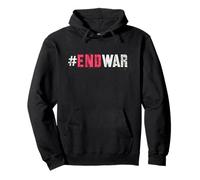 Protest END WAR Peace Humanity Anti Bombs Stop Violence Not Pullover Hoodie