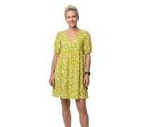 Protest Flora Short Sleeve Short Dress Yellow S Woman