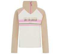 Protest - Kid's Prtwonder 1/4 Zip Active Top - Fleece jumper size 140, sand/white