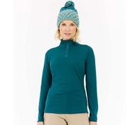 Protest Ladies Fabriz 1/4 Zip Top: Rainstorm Blue: XL Size: XL, Colour