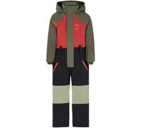 PROTEST Prtsoul Td Snowsuit - Children - Green / Black / Orange - size 4 years- model 2025 4 years
