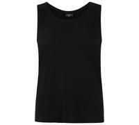 Protest Fields Sleeveless T-shirt Black L Woman