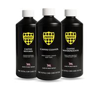 PROTEX Convertible Soft Top Care Kit with Canvas Cleaner/Restorer (Black)/Waterproofer - 1Ltr.
