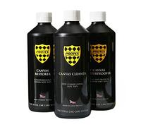 PROTEX Convertible Soft Top Care Kit with Canvas Cleaner/Restorer (Black)/Waterproofer - 500ml