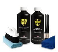 PROTEX Convertible Soft Top Care Kit with Canvas Cleaner & Waterproofer - 500ml, Giant Microfibre Towel, Brushes and Microfibre Clothes - COMPLETE KIT
