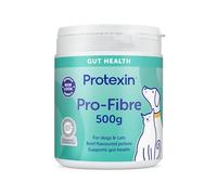Protexin Pro-Fibre for Dogs, High-Fibre Digestive Supplement with Prebiotics & Postbiotics, Fibre for Dogs to Support Gut Health, Immune , Anal Glands & Stool Support, Protexin Dog Supplement, 500g