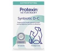 Protexin Synbiotic D-C Probiotic and Prebiotic Capsules X 50 For Dogs & Cats