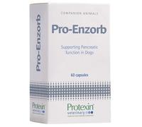 Protexin Veterinary Pro-Enzorb, Probiotics for Cats and Dogs for pancreatic support, sprinkle capsules - 60 Capsules