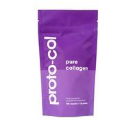 Proto-col Pure Collagen Supplement for Women - Clinically Proven Bioactive Anti-Ageing Hydrolysed Collagen Peptides for Hair, Skin and Joint Health (120 Capsules x 2500mg)