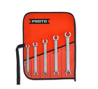 Proto Stanley J3700M Metric Double End Flare Nut Wrench Set, 6 Point, 5PC
