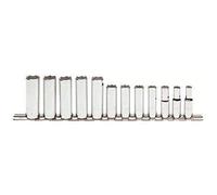 Proto Stanley J52205 12 Piece 6 Point 3/8" Drive Metric Deep Socket Set