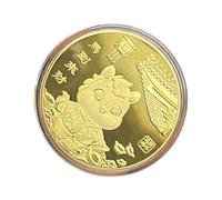 Protoence Chinese New Year Coin,Good Luck Commemorative Coin | 2026 Year Of The Horse Souvenir Blessing Keepsake Chinese New Luck Collection for Adults Kids Desks Bookcases Home Women Decoration