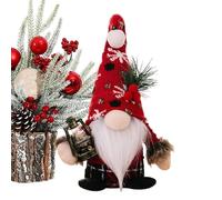 Protoence Christmas Knit Gnome,Whimsical Winter Festive | Hooded Knit Gnome for Christmas | for Dorm Room Dining Table Bookshelf Mantel Nightstand Living Room Bedroom Cafe