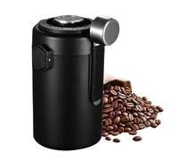 Protoence Coffee Container - Vacuum Airtight Kitchen Jar with Date Tracker - Stainless Steel Kitchen Food Storage Container - for Rice Tea Sugar Cereal Flour Beans Grounds