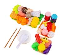 Protoence Kids Barbecue Toy Set, BBQ Grill Pretend Play Kit, Children Activity Multi-Player Interactive Cooking Game for Preschoolers, Students, Boys, Girls