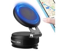 Protoence Magnetic Car Phone Holder | Auto Phone Mount Bracket | Retractable Cellphone Stand for Trucks Vehicles, Auto Smartphone Bracket