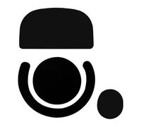 Protoence Mice Feet Pad, Anti-Slip Mice Feet Mat, Professional Sticky Protective Mat for Women Men Game Lover Home Work Travel