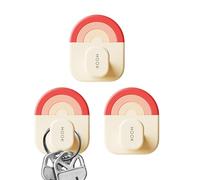 Protoence Sticky Hooks, Hanger Holder,Towel Hanger - for Wall Bathroom Shower Door Ceiling Kitchen Coat Key Window Dorm Closet Towel Clothes Backpack