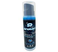 Proton Professional Stencil Blue Gel - Blue - 250 ml XL Airless Trigger Fluid - Stamp Glue - Tattoo INKgrafiX® Germany - Professional Studio
