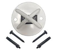 PROTONE suspension strap trainer wall/ceiling mount for use with suspension strap trainer/resistance bands/bodyweight strength training (White)