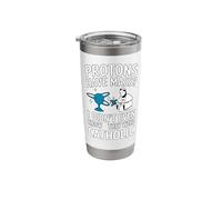 Protons Have Mass? Catholic - Funny Science Stainless Steel Insulated Tumbler
