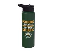 Protons Have Mass Catholic Stainless Steel Insulated Water Bottle
