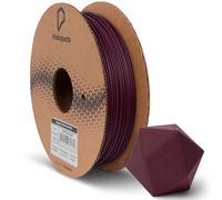 Protopasta Burgundy Stainless Steel Filled PLA 3D Printer Filament | ProtoPlant Metal-Filled PLA Printer Filament | 60% Steel | Polish & Patina Friendly Metal Composite Filament | 500g Metallic Spool