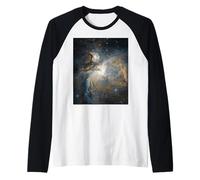 Protostars Inside a Molecular Cloud Astronomy Art Raglan Baseball Tee