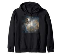 Protostars Inside a Molecular Cloud Astronomy Art Zip Hoodie