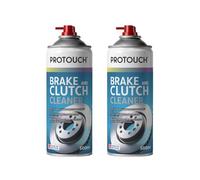PROTOUCH 2x Brake and Clutch Cleaner 500ml | Disc Brake Cleaner Removes Oil, Grease and Brake Dust | Improves Braking Efficiency | For Cars, Motorcycles & Bicycles