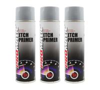 PROTOUCH 3x Promatic Etch Primer Spray Aerosol, 500ml, Offers Excellent Adhesion, Fast Drying, Smooth Finish, Corrosion Resistant, High Opacity