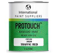 PROTOUCH FOR RAL 3020 TRAFFIC RED BASECOAT RFU READY FOR USE THINNED CAR PAINT 1L TIN