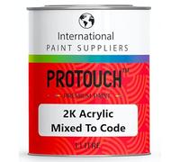 PROTOUCH FOR VW VOLKSWAGEN CANDY WHITE LB9A - 2K DIRECT GLOSS CAR PAINT SPRAY 1 LITRE