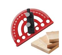 Protractor Angle Finder 0-180 Degree Adjustable Multi-Functional Gauge