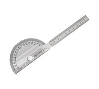 Protractor Angle Finder, Stainless Steel Protractor, Woodworking Ruler, Angle Measuring Tool, Mathematical Protractor for Angle Measuring