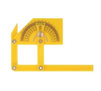 Protractor Angle Ruler Angle Measurement Tools Internal External Sloped Angle Finder 0-180 Degree Protractor Adjustable Protractors Angle Finders for Carpenters Woodworking