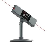 Protractor Digital Inclinometer, L-as-er Protractor Digital Inclinometer, Angle Measure Ruler with Bi-directional Marking, Real Time Angle Meter with Double Sided High Definition,Double+holder