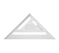 B2C Square Measure Carpenter's Squares Roofing Aluminum Combination Angle Tool Protractor Miter Framing 185 mm