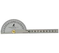 Protractor Stainless Steel with Silver finish 198mm (80g) by SHINWARULES