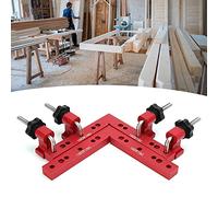 Protractor,Triangular,Square,Precision Measuring Steel Ruler,90 Degree Tool, Red Right Angle Positioning High Portable for Handymen for Construction Workers for Carpenters