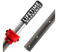 ProTuff Products 8/16' Telescopic Pool Pole - Bonus Threaded Adapter for Accessories - Heavy Duty Lock Right Design Always Grips, Never Slips - 16 ft