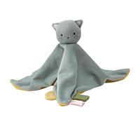ProTuning GULDVÄVARE Comfort blanket with soft toy, blue yellow/cat