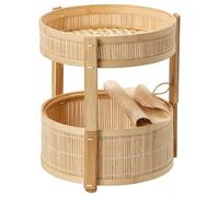 ProTuning KANELMOTT Vegetable/fruit basket, set of 2, bamboo