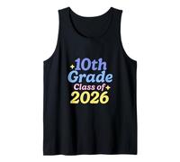 Proud 10th Grade Future Graduate Design Tank Top