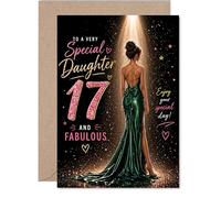 Proud 17th Birthday Card, Glam Celebration Vibes