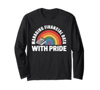 Proud Accountant Financial Data with Pride LGBTQ Long Sleeve T-Shirt